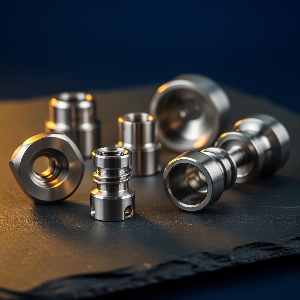 Precision machined stainless steel components